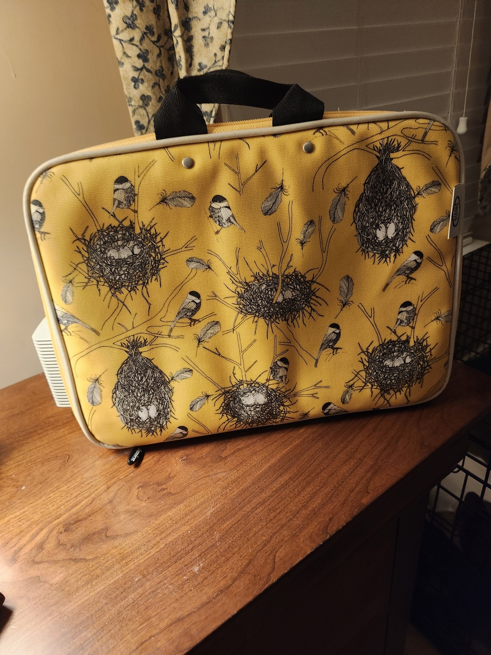 Women’s Yellow Bird Nest Tote Bag